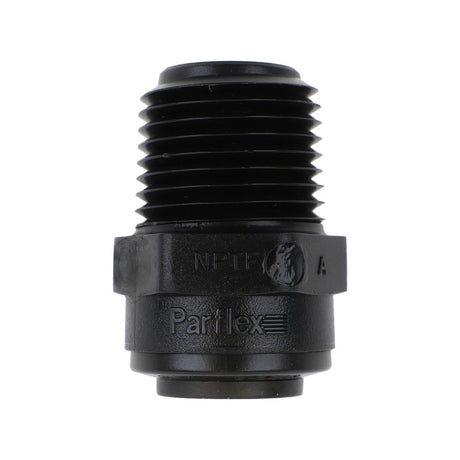 Parker TrueSeal Kynar Male Connector 1/4 x 3/8 NPTF