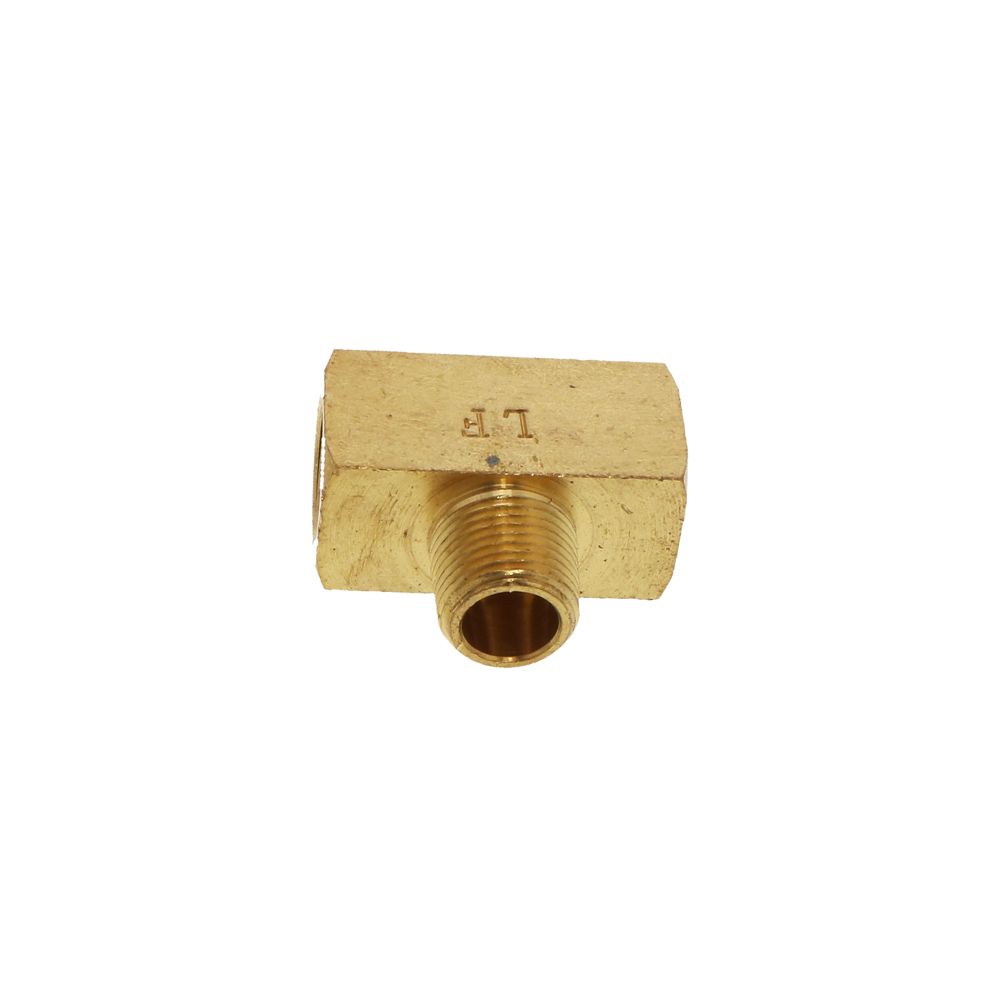 Lead-Free Brass Branch Tee 3/8 FPT x 3/8 FPT  x 3/8 MPT