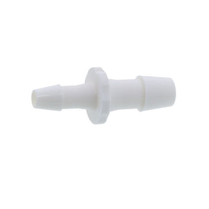 FitQuik Nylon Tube to Tube Straight Reducer Fitting - 3/8" ID barb x 1/4" ID - White