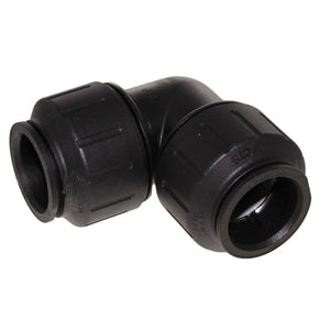 John Guest Black Union Elbow - 1 CTS