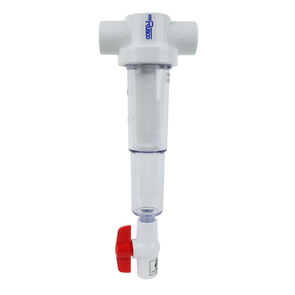 Rusco Sediment Trapper Filter PE Screen T Style 1" - 250 Mesh [61 micron]