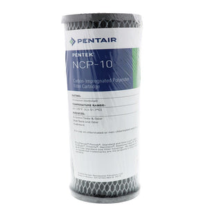 Pentek 155367-43 NCP-10 Carbon Impregnated Non-Cellulose Pleated 10 mic Filter