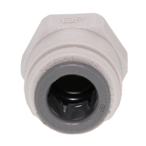 John Guest Male Connector Flare - 3/8 x 1/2-16 UNF