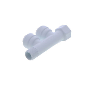Angle Stop Loop Adapter 3/8 x 3/8 x 3/8