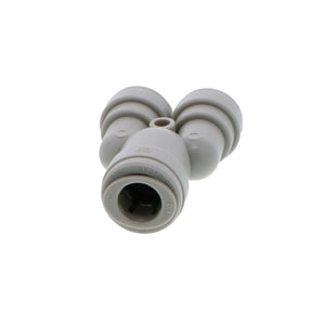 DMfit Two Way Divider - 3/8 Push-in [in] x 5/16 Push-in [out]
