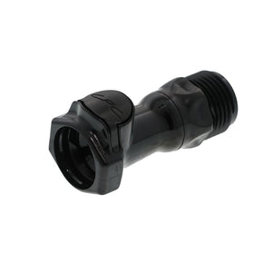 HFCD101257GHT Valved Male Thread Coupling Body 3/4 GHT