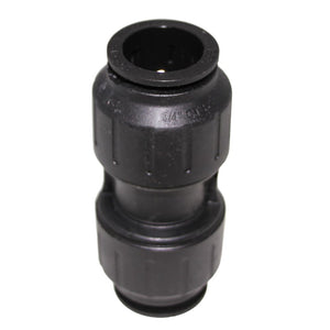 John Guest Black Coupler - 3/4 CTS
