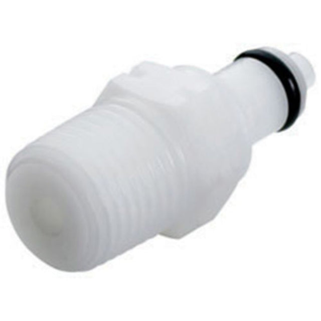 PMCD2402BSPT Valved Male Thread Coupling Insert 1/8 BSPT