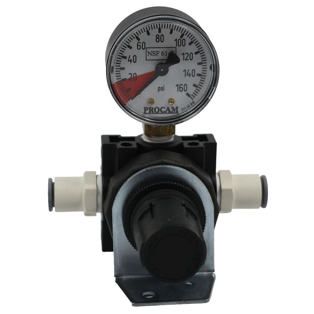 Optipure PRV - Pressure Reducing Valve Assembly w/PG & Brkt