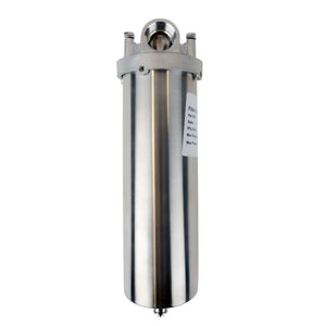 neoPure Commercial Housing Single Filter 2.5" x 10" 316SS 3/4" FNPT