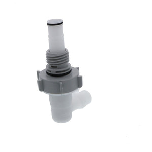 DrumQuik DQPRO120208207 PRO Elbow Coupler Viton O-Rings Hastelloy C Spring - 1/2 MNPT