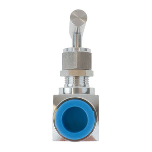 Panel Mount Needle Valve - 1/2" FNPT 316 SS