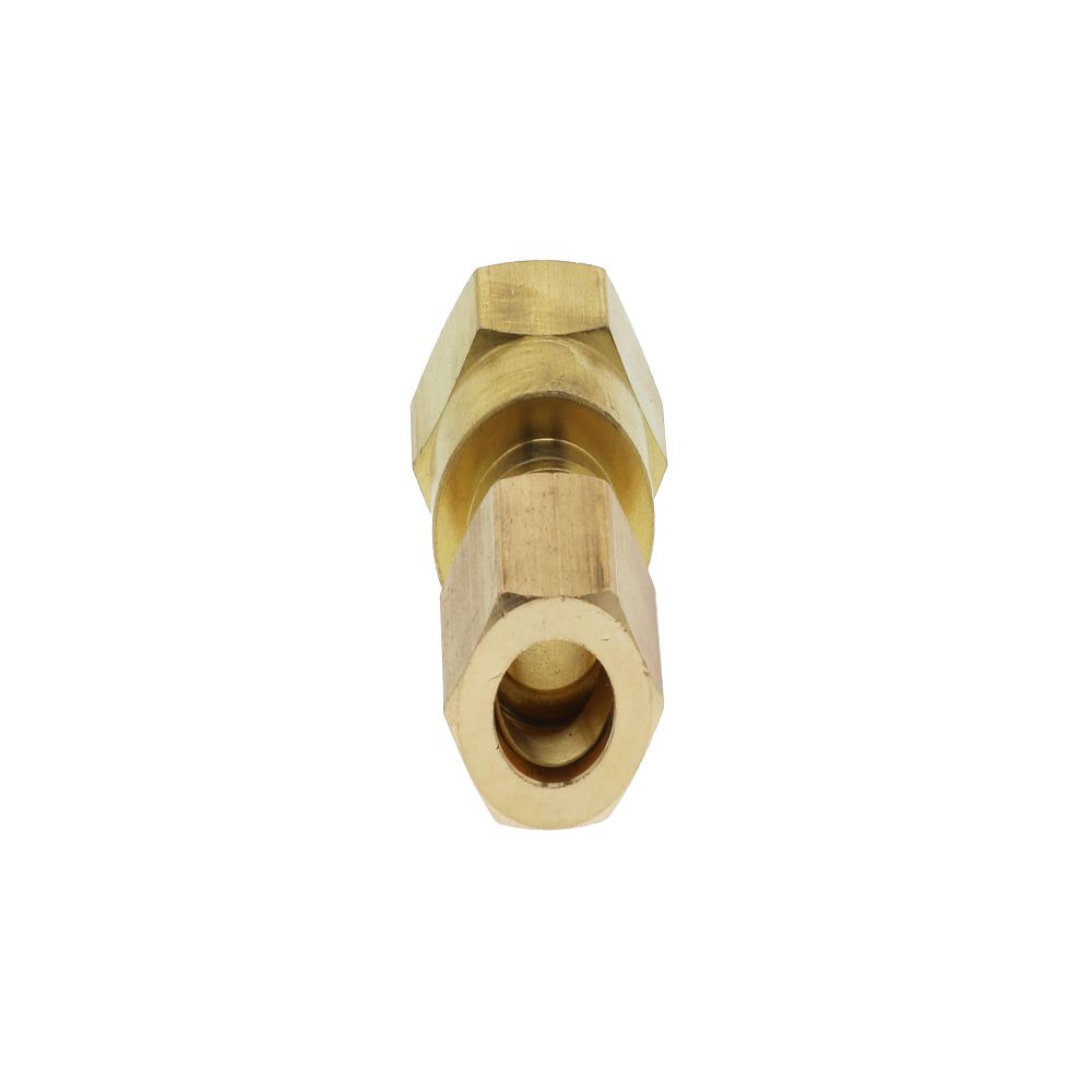 Brass Compression Female Connector 3/8 Compression x 3/8 FPT