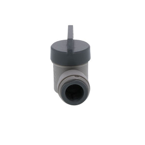 John Guest Shut-Off Valve-Acetal, Long Handle - 1/2 x 1/2