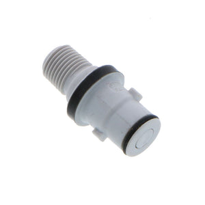 NS2D240212 Valved Male thread Coupling Insert 1/8 NPT