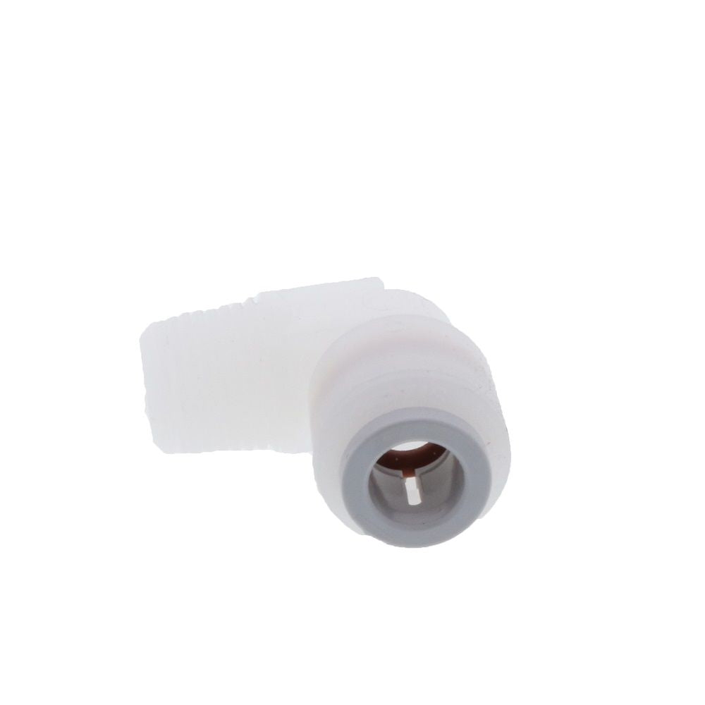 Kynar PVDF Male Elbow - 3/8 x 3/8 NPTF