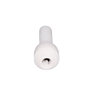 NeoFit - Acetal Natural White Stem Reducer 4mm [5/32"] tube x 1/4"stem