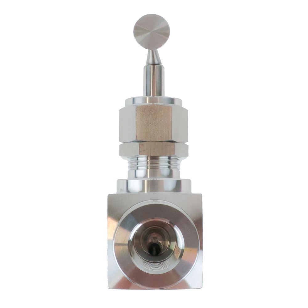 Panel Mount Needle Valve - 3/8" FNPT 316 SS
