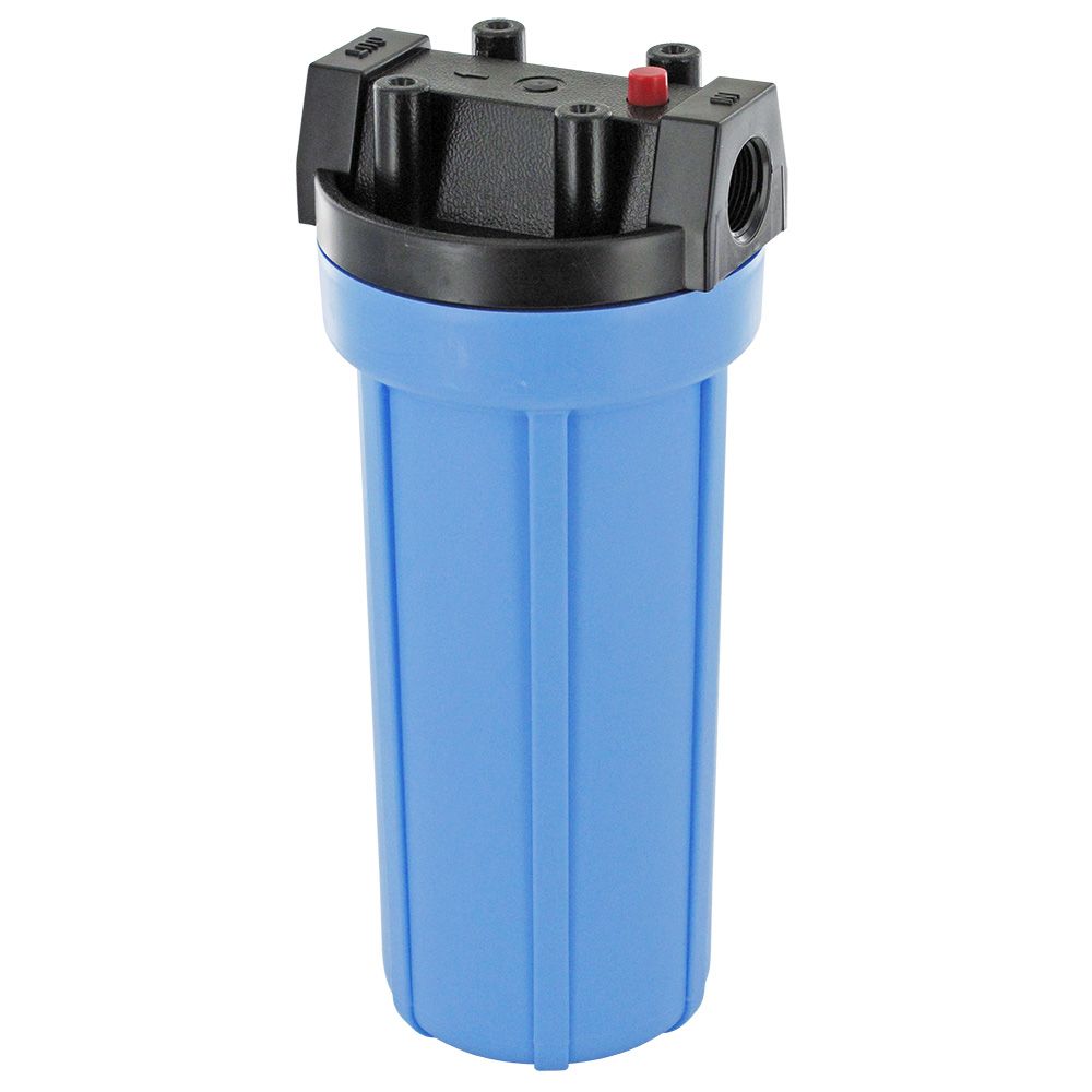 Watts Flowmatic 10" HD Commercial Filter Housing Black/Blue w/ PR - 3/4" FPT,New Products : American Fashion Style Bags On Sale