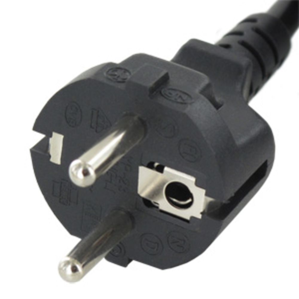 Pure Water 7276B European Power Cord IEC 250 VAC