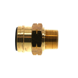 Watts AquaLock/SeaTech - Brass Male Connector - 22mm x 3/4 NPT