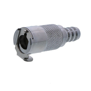 LCD17006 Valved In-Line Hose Barb Coupling Body 3/8 ID Barb