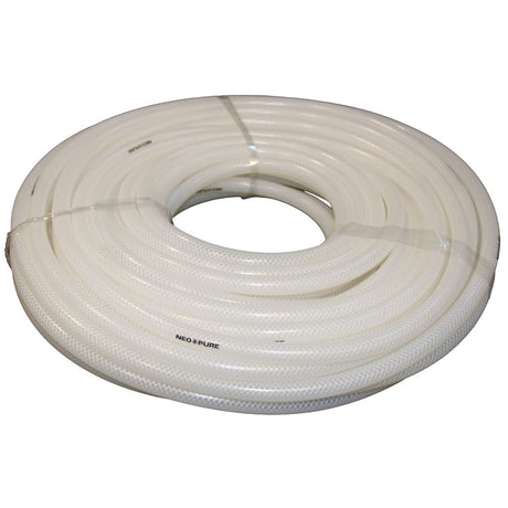 Braid Reinforced Silicone Tubing - 5/8 ID x .965  OD