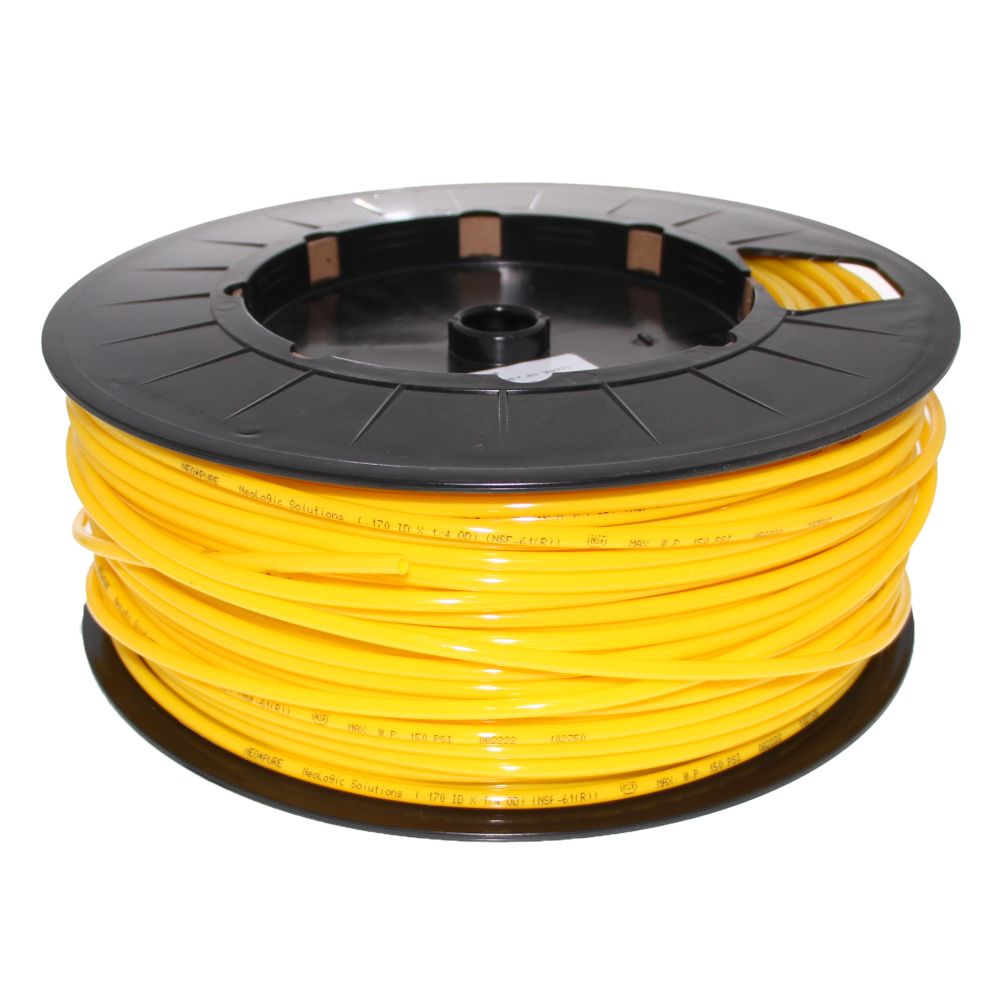 Tubing Vinyl PVC 1/8 ID x 1/4 OD - Yellow