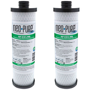 Neo-Pure NP-KW1-MB Compatible Replacement for WaterPur™ & Clear Choice™ KW1 RV Water Filter