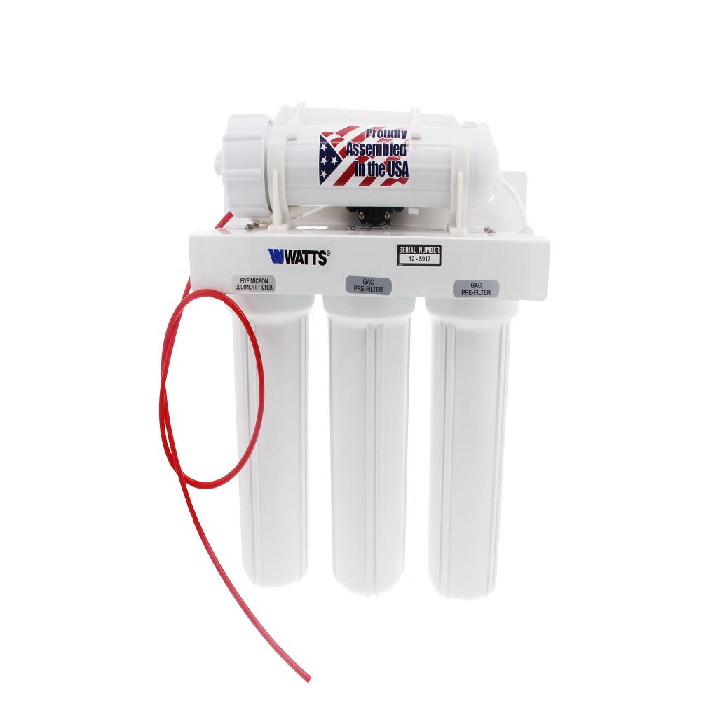 Watts Flowmatic 50 GPD 5 Stage RO System GTS-550 - With Metal Tank