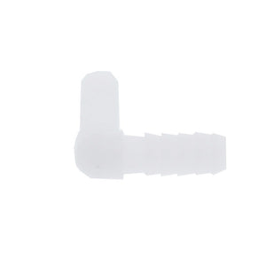 Kynar PVDF Tube Stem 90 Barb - 3/8