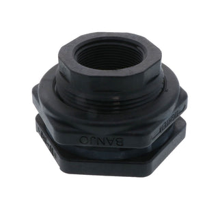 Banjo 1" Polypropylene Bulkhead Tank Fitting with EPDM Gaskets