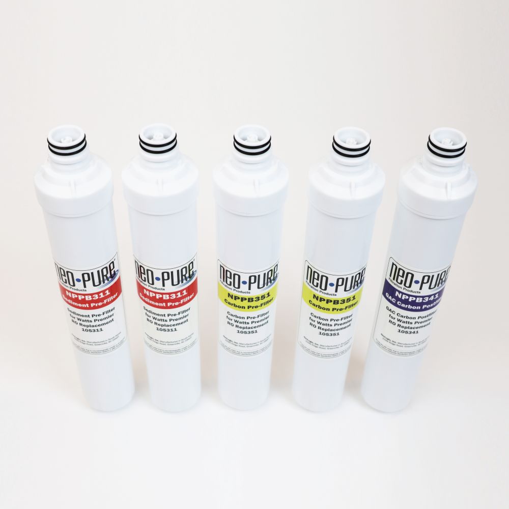 Neo-Pure Pre and Post Filter Replacement Kit for Watts Premier 531105