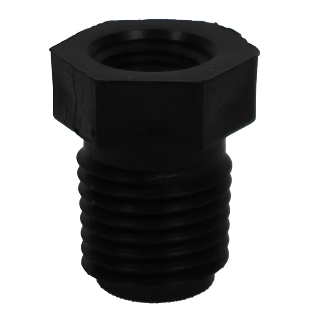 Bushing, 1/4" x 1/8”, Hex