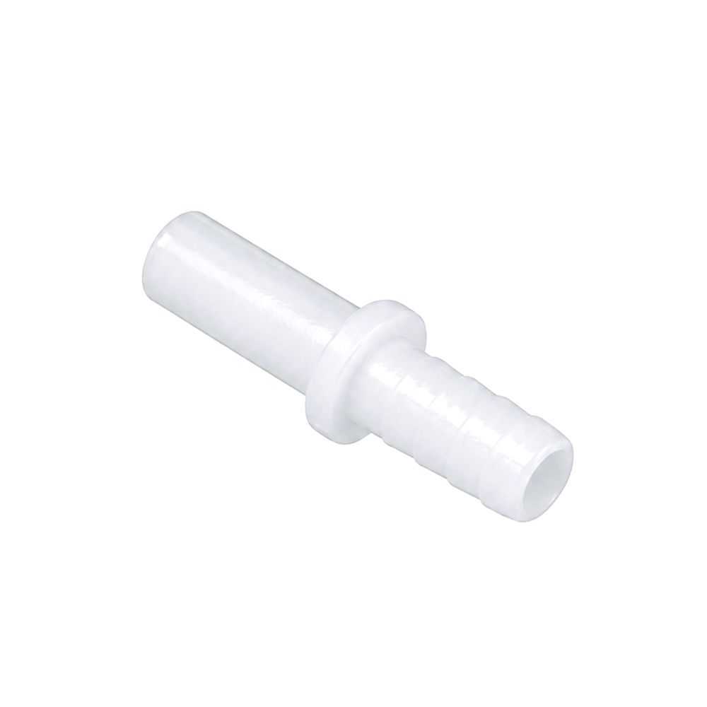 neoFit - Acetal True White Stem Barb Connector 3/8"stem x 3/8"barb