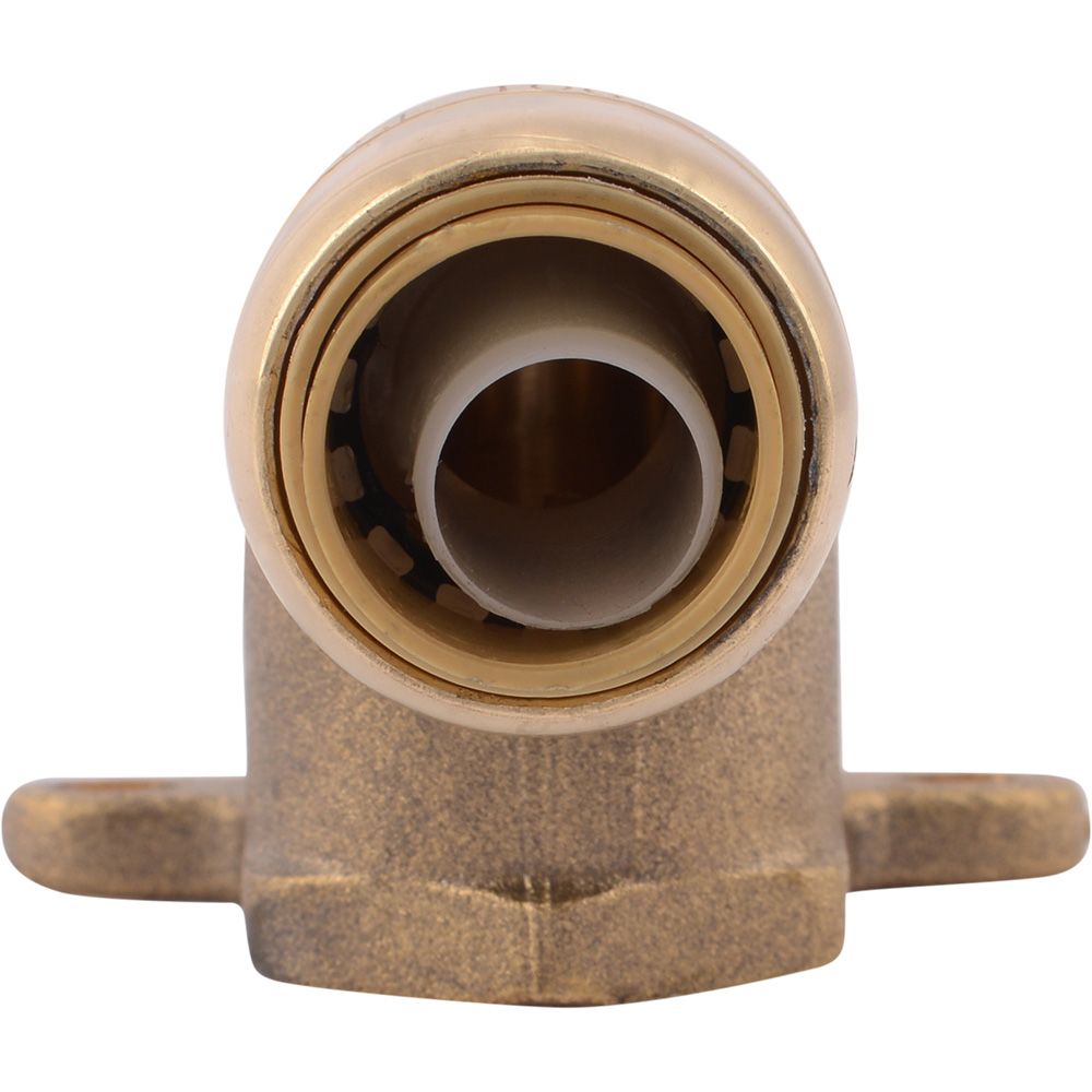 SharkBite® U335LF Lead-Free Brass Push-to-Connect HY-Ear Elbow - 1/2" x 1/2" FPT