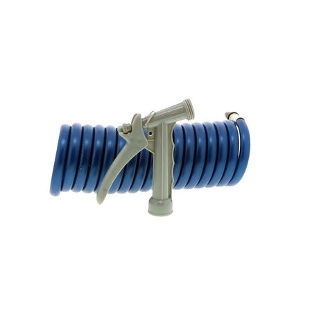 Watts AquaLock/SeaTech - SC15203B Supercoil Hose 15' BLUE with Speed-Tap Hose Adaptor