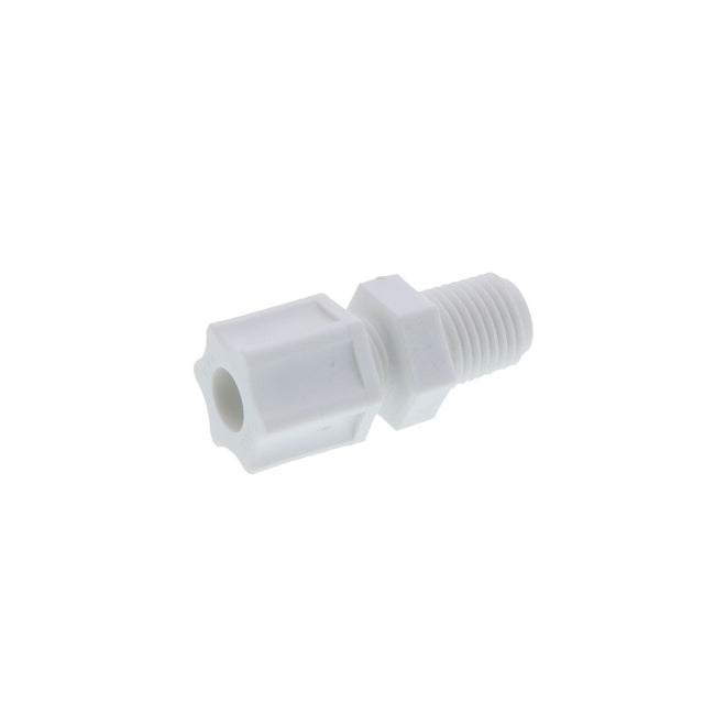 JACO 10-5-4-P-O Polypropylene Male Connector 5/16 OD Tube x 1/4 MPT