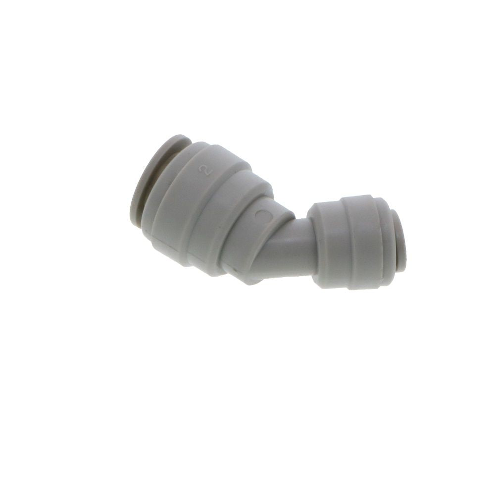 DMfit Offset Connector - 3/8" Push-in x 1/4" Push-in