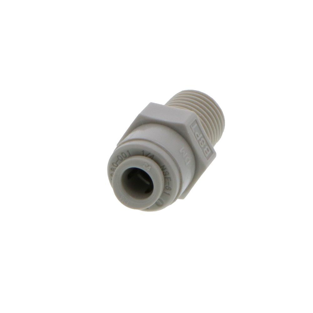DMfit Straight BSPT Male - 1/4" Push-in x 1/4" BSPT