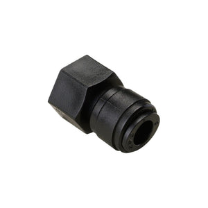 NeoFit - Acetal Black Female Adapter 12mm tube x 3/8" BSP[P] - Cone Type