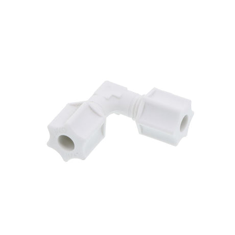 JACO 50-4-P-O Polypropylene Union Elbow 1/4 OD Tube x 1/4 OD Tube