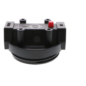Pentek 154115 Black Mounting Bracket Cap for Standard Housings w/ PR - 3/4" FPT
