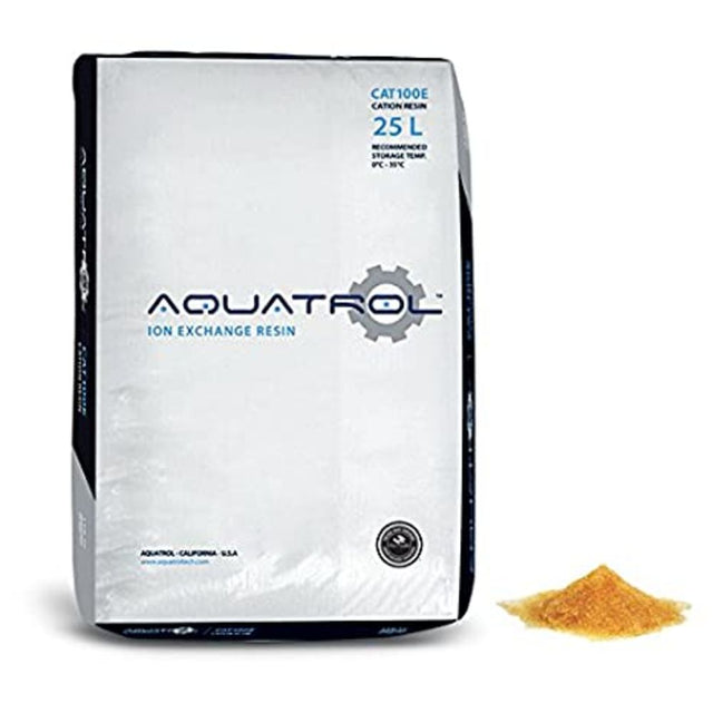 Strong Acid Cation Resin 8% CrossLink 1 Cu. Ft.