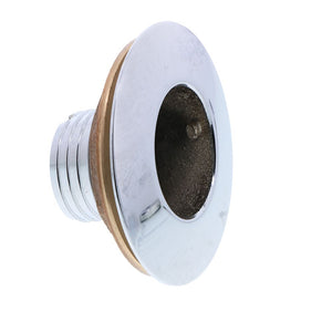Watts Marine Chrome Plated Barbed Thru-Hull Fitting With Nut - 1-1/4"