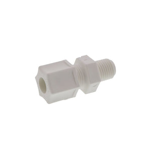 JACO 10-6-4-P-O Polypropylene Male Connector 3/8 OD Tube x 1/4 MPT