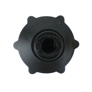 NeoFit - Acetal Black Female Adapter 8mm [5/16"] tube x 3/4" BSP[P] Flat