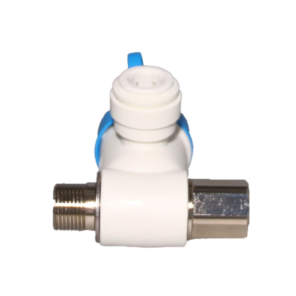 John Guest Angle Stop Adapter Valve Lead-Free - 3/8 x 3/8 x 3/8