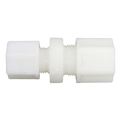 JACO 15-8-6-N-O Nylon Union Connector 1/2 OD Tube x 3/8 OD Tube