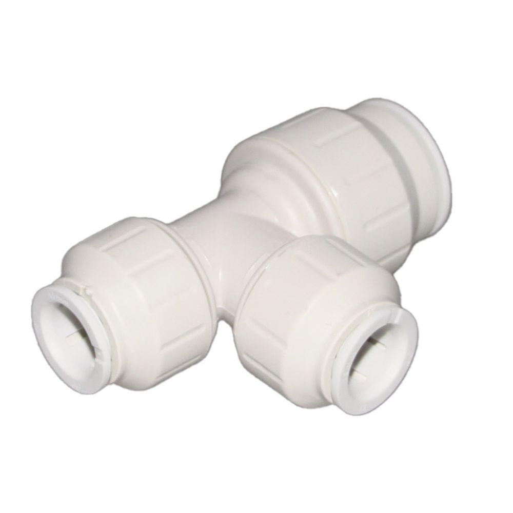 John Guest Reducing Tee - 22mm x 15mm x 15mm